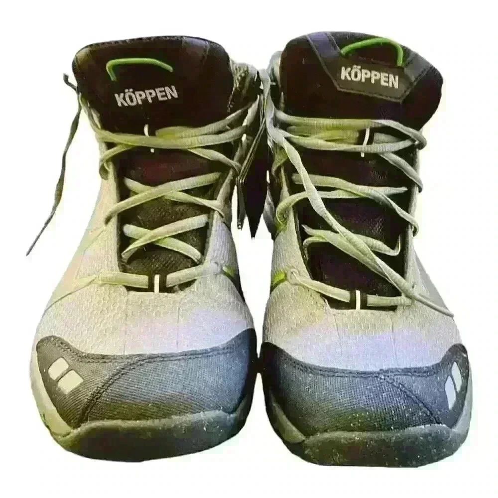 Koppen Blue Hiking Trail Shoes Size 10 Ortholite Insoles - Picture 3 of 5